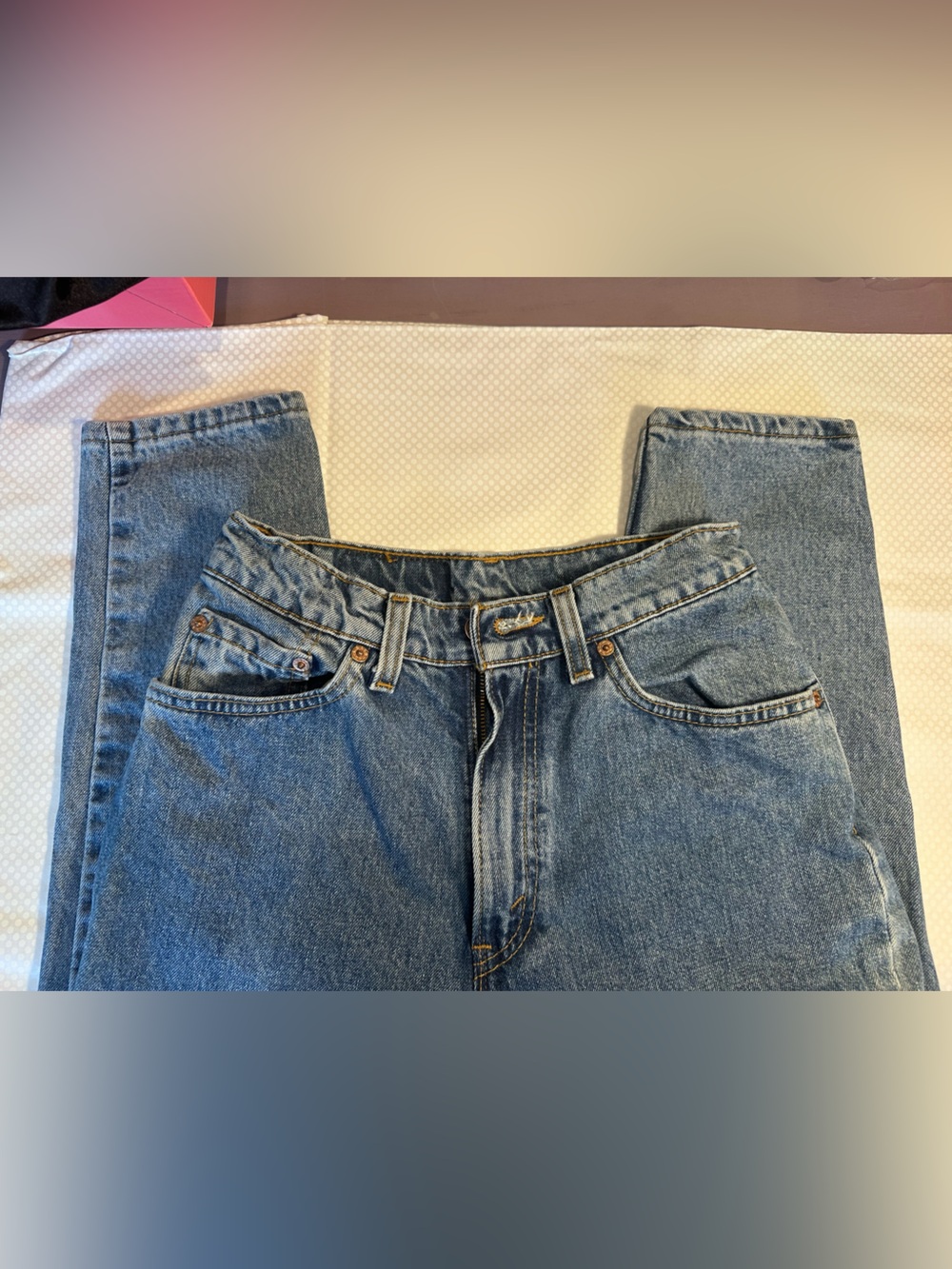 Vintage Leviās 512 Womenās Jeans Size 9 Made USA Slim Fit Tapered Leg